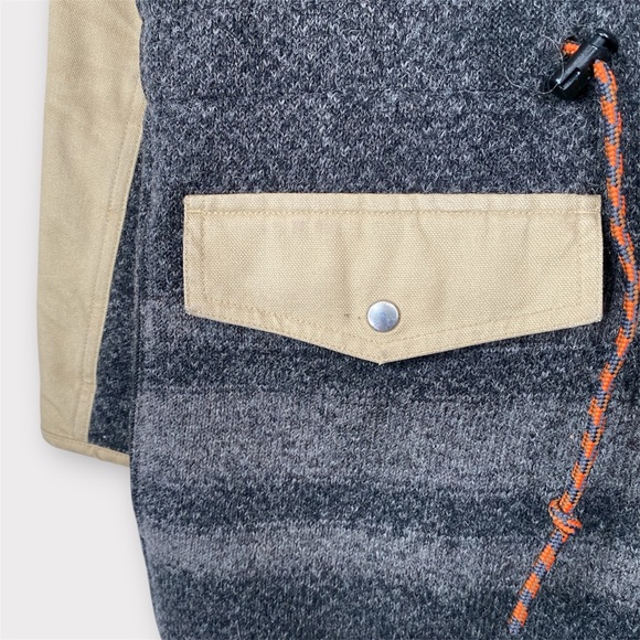 PATAGONIA RARE reclaimed wool parka limited edition 40th anniversary forge grey - Picture 5 of 12